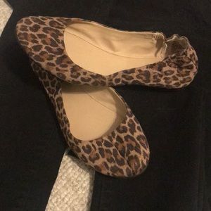 Leopard Print Flats